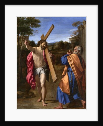Christ Appearing to St. Peter on the Appian Way, 1601-02 by Annibale Carracci