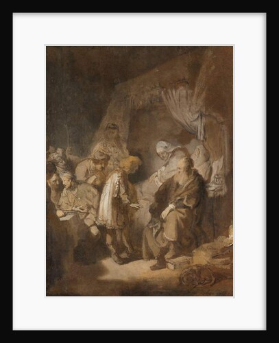 Joseph Telling his Dreams to his Parents and Brothers, 1633 by Rembrandt Harmensz. van Rijn
