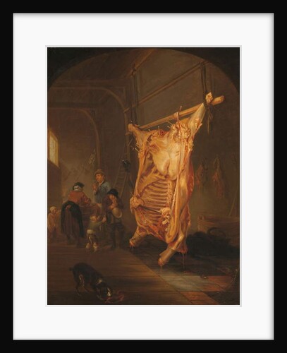 The Slaughtered Ox, 1635-55 by Abraham van den Hecken