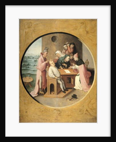 Removing the Rocks in the Head, c.1550-1600 by Hieronymus Bosch