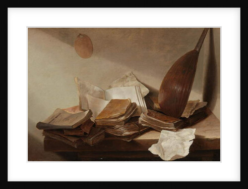 Still Life with Books, 1625-30 by Jan Davidsz. de Heem