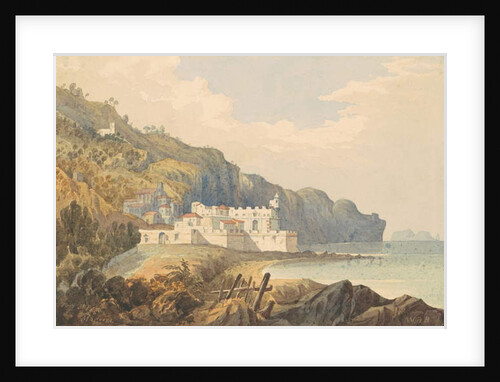 Fort St. Iago, Madeira, c.1850 by William Brenton Boggs