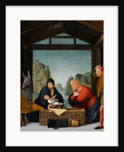 The Adoration of the Shepherds, 1500-35 by B. Suardi (attr. to) Bramantino