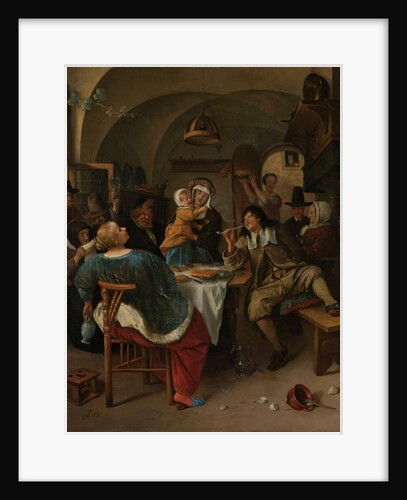 Family scene, 1660-79 by Jan Havicksz. Steen
