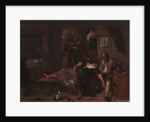 The Drunken Couple, c.1655-65 by Jan Havicksz. Steen