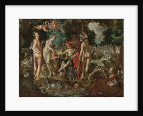 The Judgement of Paris, 1615 by Joachim Wtewael or Utewael or Wyewael