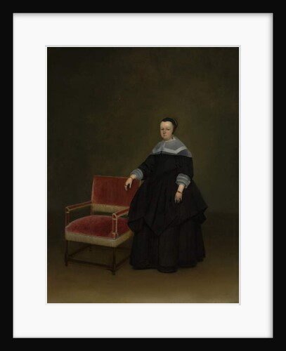 Margaretha van Haexbergen, c.1666-67 by Gerard ter Borch or Terborch