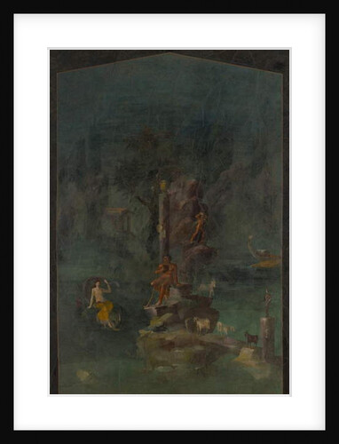 Polyphemus and Galatea in a landscape by Roman