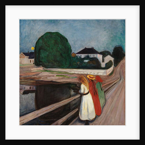 Girls on the Pier, c.1901 by Edvard Munch