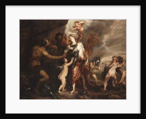 Venus at the Forge of Vulcan, also known as “Thetis receives the Arms of Achilles” by Anthony van Dyck