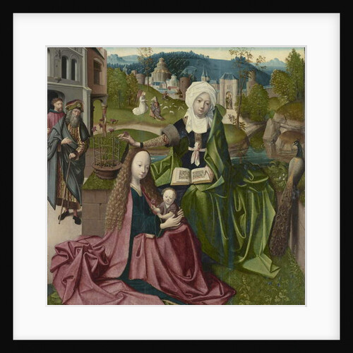 Virgin and Child with Saint Anne, c.1495 by Netherlandish School