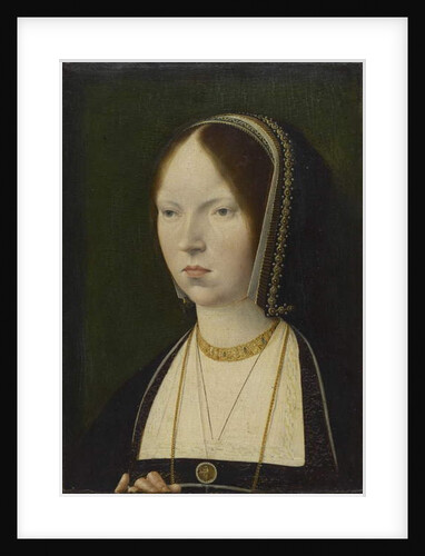 A Woman, traditionally identified as Isabela la Católica of Castile , c.1492-97 by Michiel Sittow