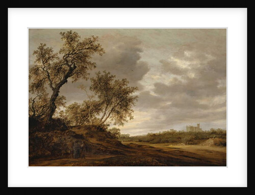 On the Way to Emmaus, 1643 by Salomon van Ruisdael