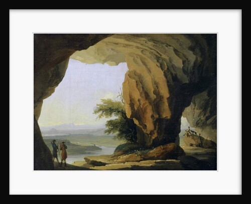 Landscape with Beatus Cave, c.1774-77 by Caspar Wolf