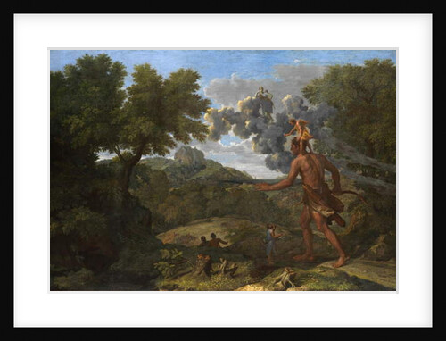 Blind Orion Searching for the Rising Sun, 1658 by Nicolas Poussin