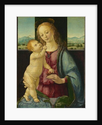 Madonna and Child with a Pomegranate, 1475-80 by Lorenzo di Credi