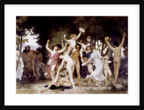 The Youth of Bacchus, 1884 by William-Adolphe Bouguereau