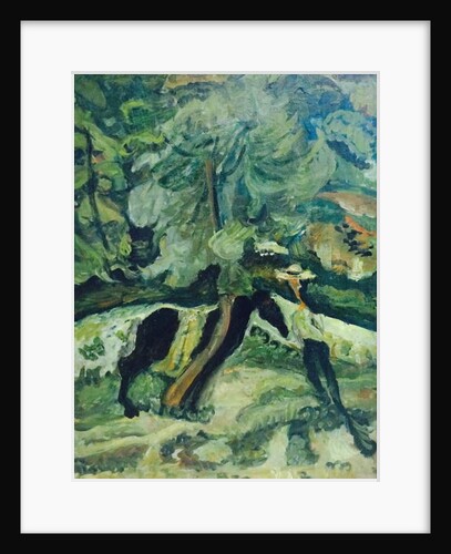 Man with Horse, c.1920 by Chaim Soutine