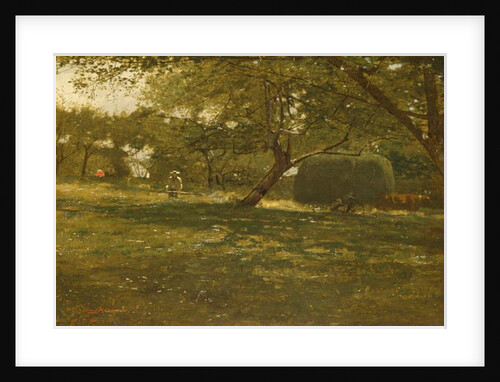 Harvest Scene, c.1873 by Winslow Homer