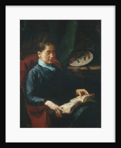 Woman Reading, 1879-84 by Susan Macdowell Eakins