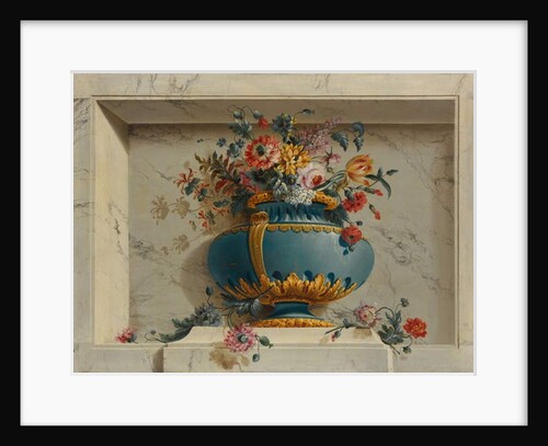 Vase of Flowers in a Niche, c.1763-79 by Michel Bruno Bellenge
