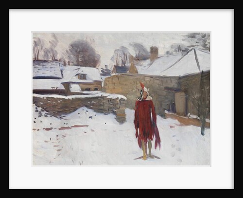 Mannikin in the Snow, c.1891-93 by John Singer Sargent