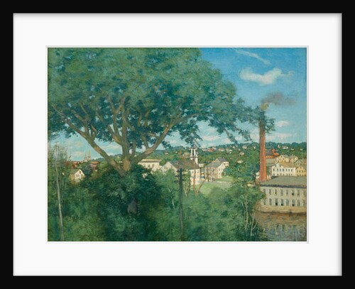 The Factory Village, 1897 by Julian Alden Weir