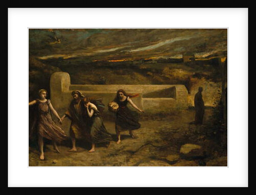 The Burning of Sodom, 1857 by Jean Baptiste Camille Corot