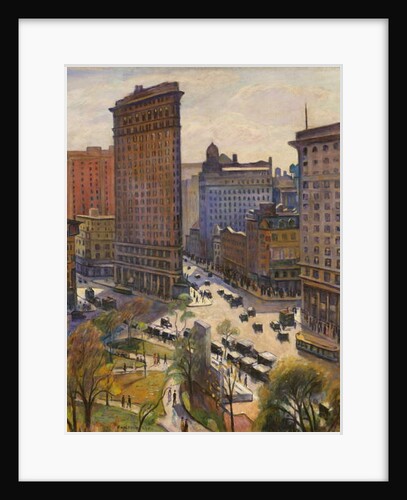 The Flatiron Building, 1919 by Samuel Halpert