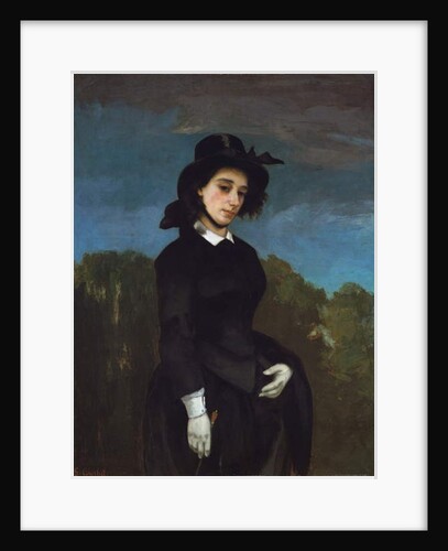 Woman in a Riding Habit, 1856 by Gustave Courbet