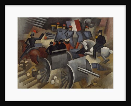 Artlillery, 1911 by Roger de La Fresnaye