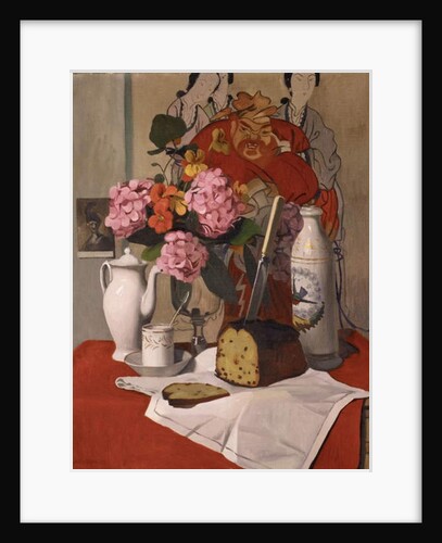 Still Life with Flowers, 1925 by Felix Edouard Vallotton