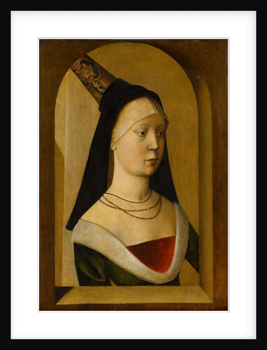 Portrait of a Woman, c.14775-80 by Franco-Flemish School