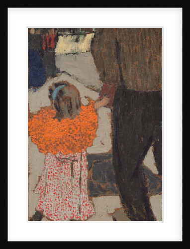 Child wearing a red scarf, c.1891 by Edouard Vuillard