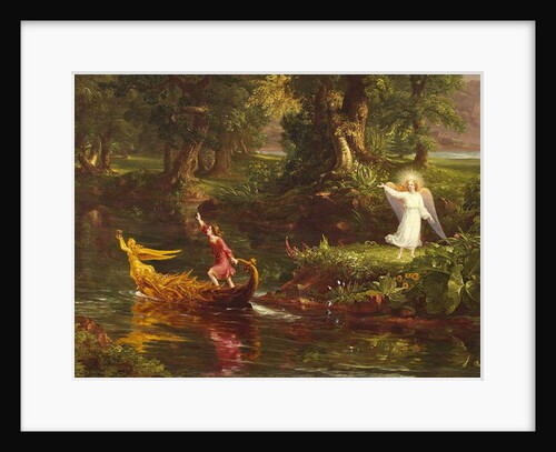 The Voyage of Life: Youth 1842 by Thomas Cole