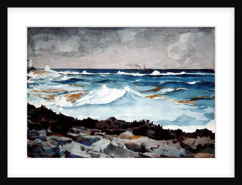 Shore and Surf, Nassau, 1899 by Winslow Homer