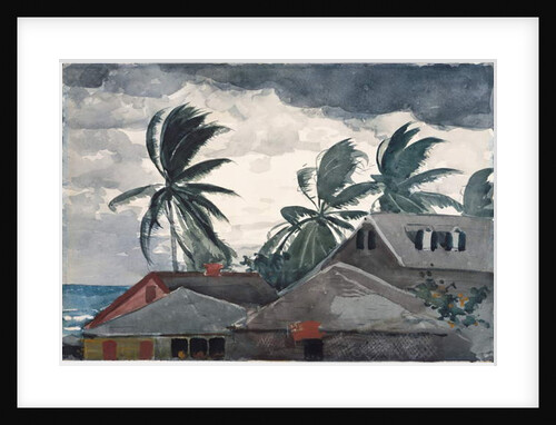 Hurricane, Bahamas, 1898 by Winslow Homer