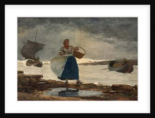 Inside the Bar, 1883 by Winslow Homer