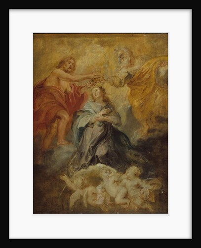 The Coronation of the Virgin, c.1632-33 by Peter Paul Rubens