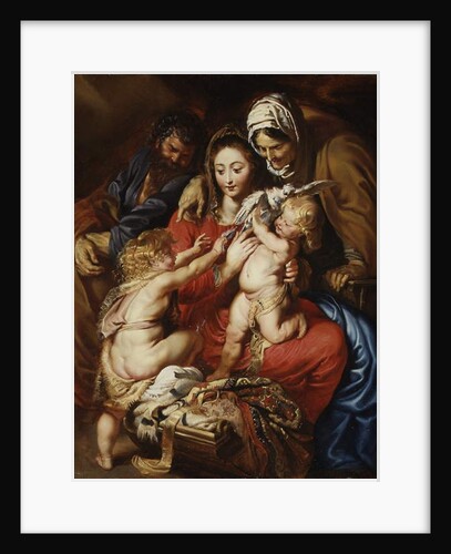 The Holy Family with Saint Elizabeth, Saint John, and a Dove, c.1608-9 by Peter Paul Rubens