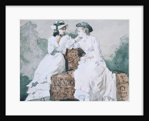 Two Ladies, 1880 by Winslow Homer