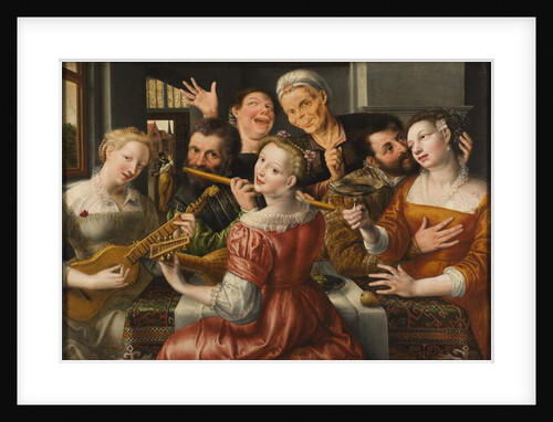 A Merry Company by Jan Massys or Metsys