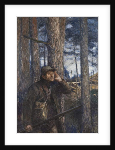 A Poacher, 1894 by Bruno Andreas Liljefors