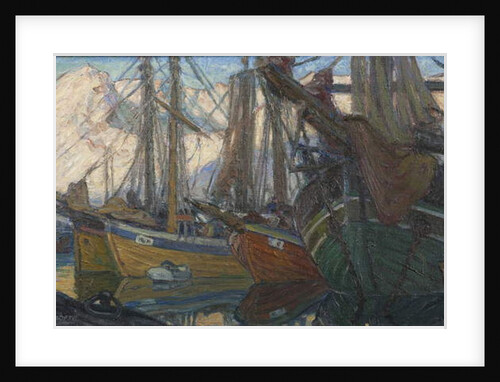 A Quiet Evening. Study from North Norway by Anna Katarina Boberg