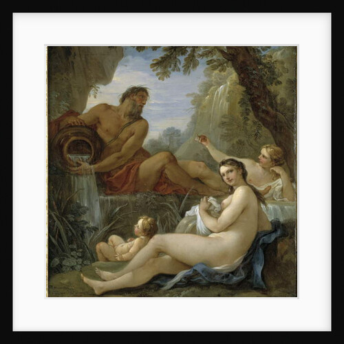Rivergod and Spring Nymph by Charles Joseph Natoire
