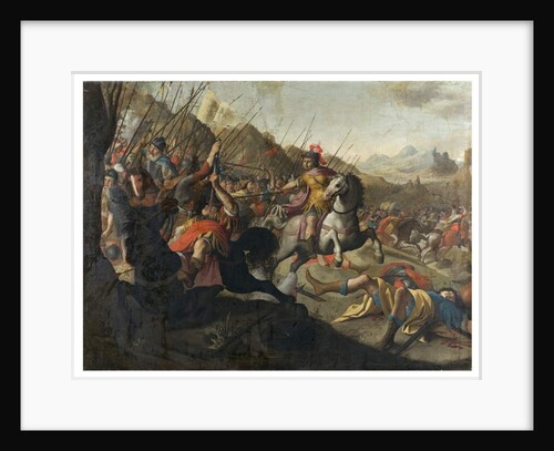 A Roman Battle, 1641 by Simon Peter Tilemann