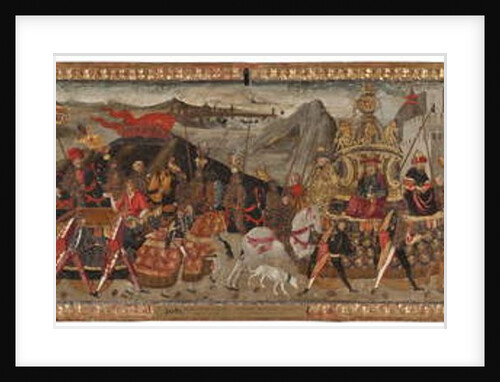The Triumph of Caesar, c.1480-1500 by Master of Marradi