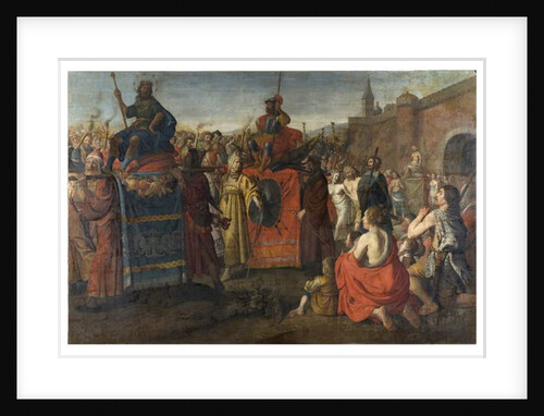 A Roman Triumphal Parade, 1641 by Simon Peter Tilemann