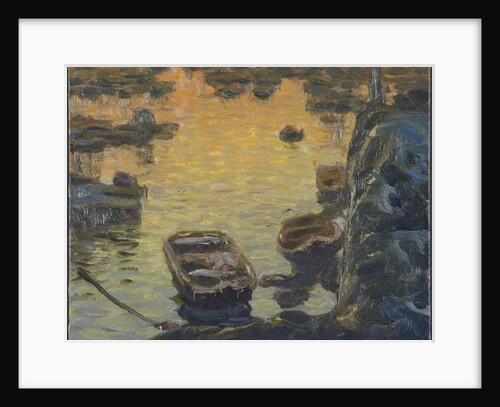 A Spring Night during the Fishing Season. Study from Lofoten, 1910 by Anna Katarina Boberg