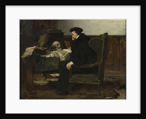 Absorbed in his Studies, 1874 by Hjalmer Eilif Emanuel Peterssen
